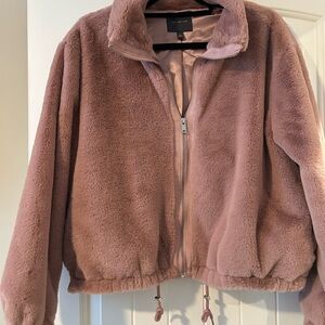 The Limited Blush Teddy Jacket